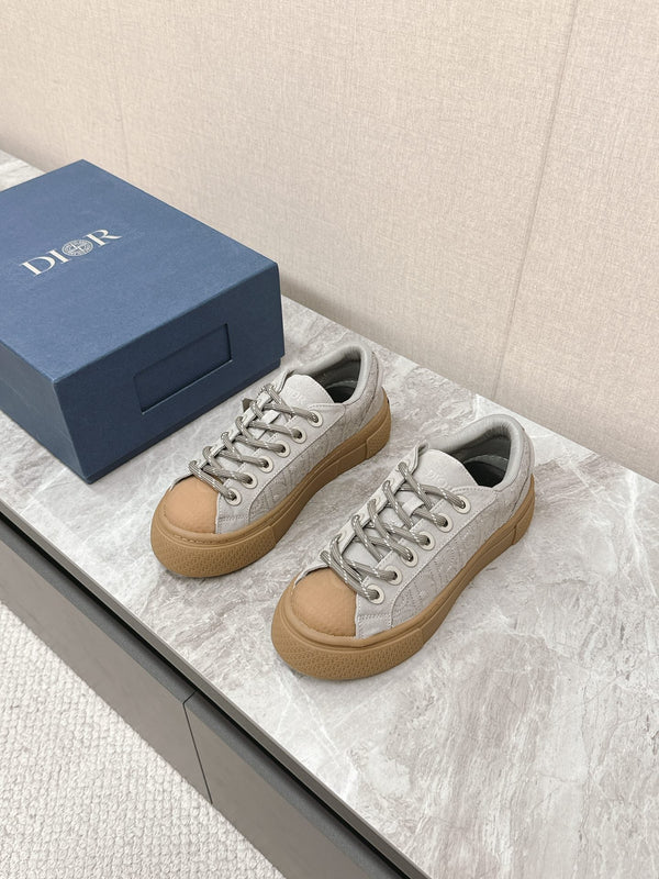 CD And Stone Island B33 Sneaker – Limited And Numbered Edition Grey Canvas