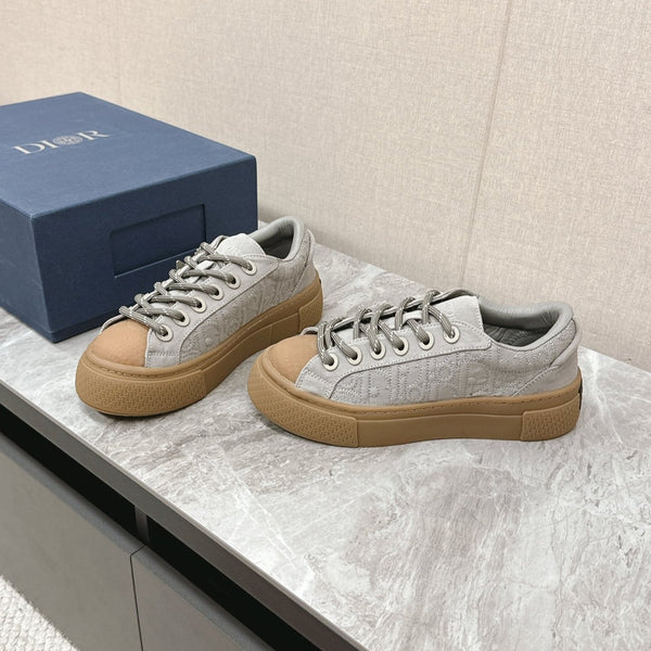 CD And Stone Island B33 Sneaker – Limited And Numbered Edition Grey Canvas