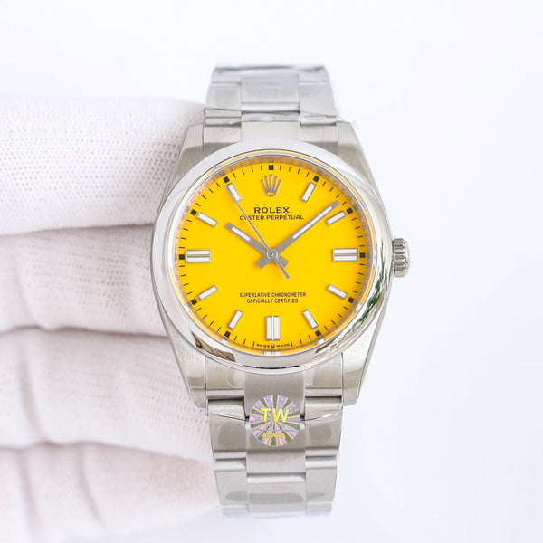 OYSTER PERPETUAL 36MM YELLOW DIAL