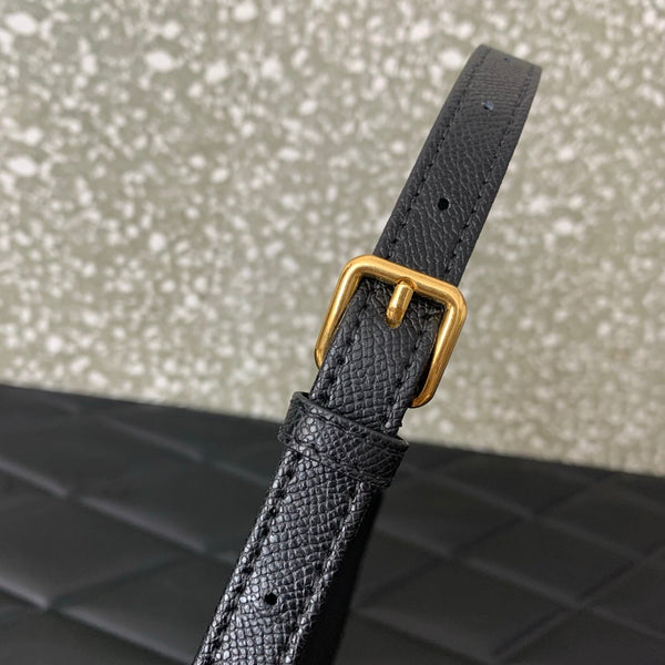 VA GARAVANI VLOGO mini HOBO bag black calfskin 566882