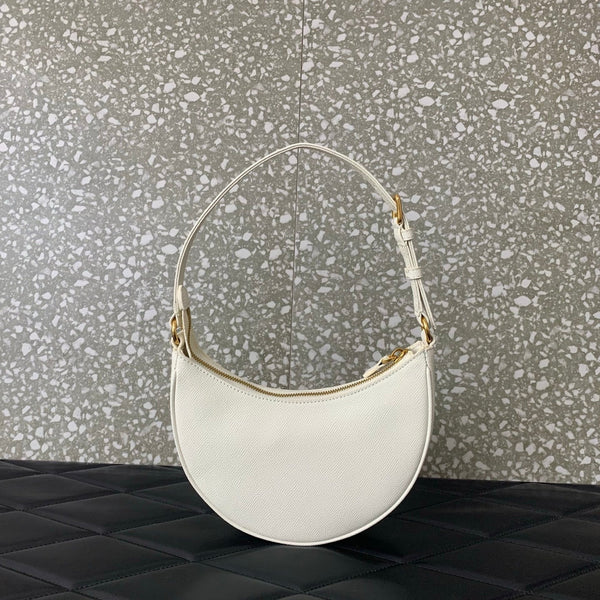 VA GARAVANI VLOGO mini HOBO bag white calfskin 566878