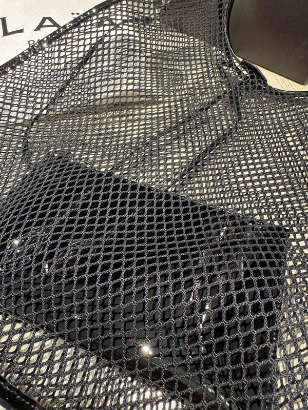 ONE PIECE MEDIUM BAG 43 IN BLACK FISHNET