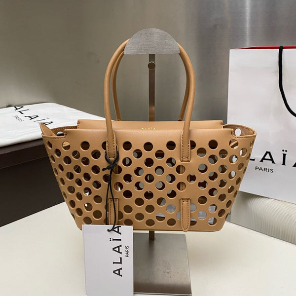 NEO MINA 20 BAG IN WHISKEY PERFORATED CALFSKIN