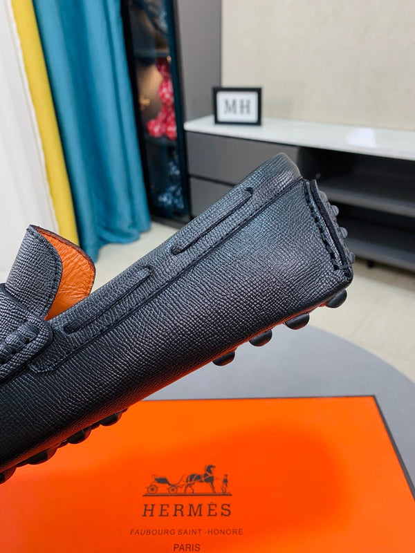 HM IRVING LOAFER BLACK CALFSKIN