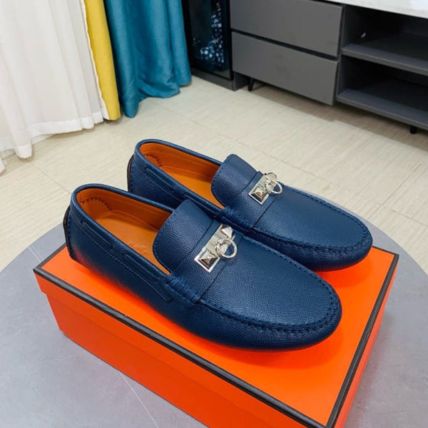 HM IRVING LOAFER NAVY CALFSKIN