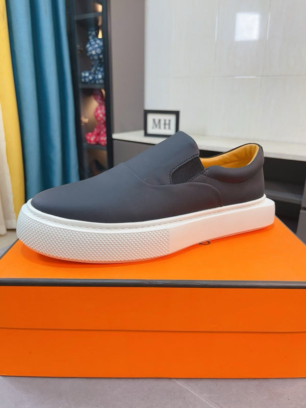 HM LANCE SLIP-ON SNEAKER DENIM COLOR CALFSKIN