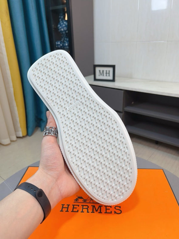 HM LANCE SLIP-ON SNEAKER DENIM COLOR CALFSKIN