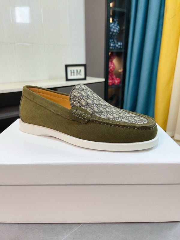 CD GRANVILLE BASIC LOAFER OLIVE JACQUARD