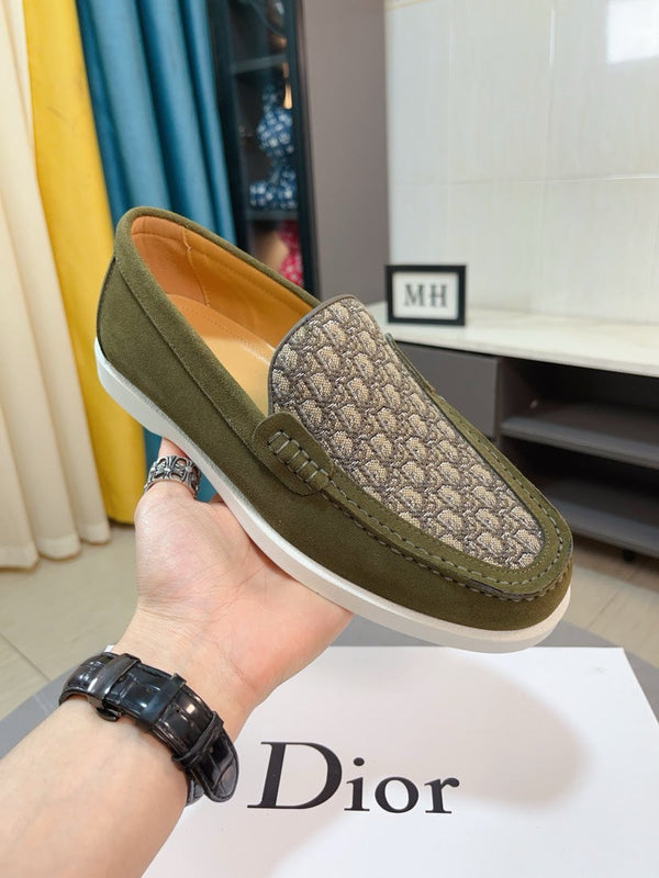CD GRANVILLE BASIC LOAFER OLIVE JACQUARD