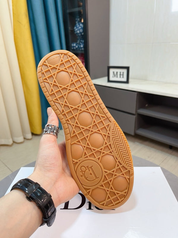 CD RETRO SNEAKER NAVY CALFSKIN