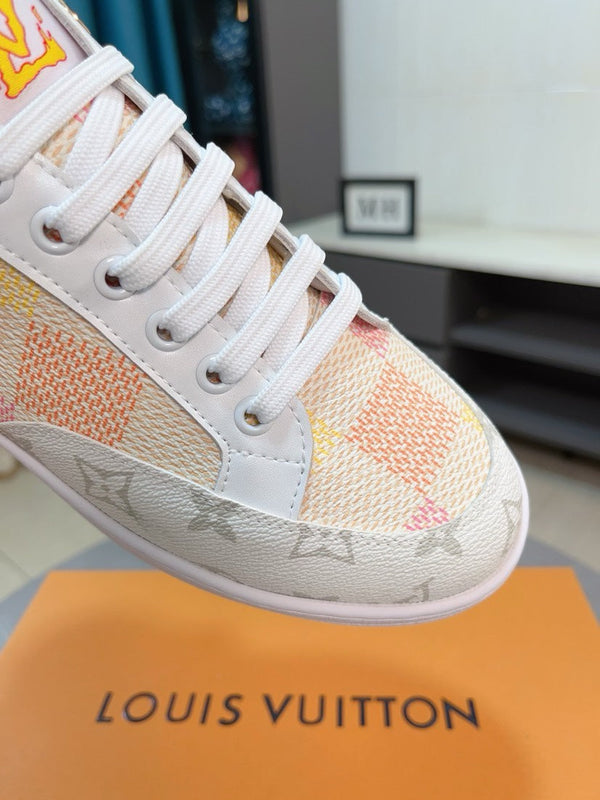 BEVERLY HILLS SNEAKERS IN LIGHT PINK FABRIC