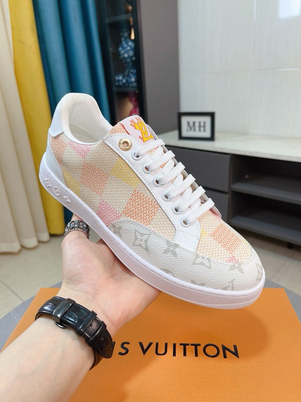 BEVERLY HILLS SNEAKERS IN LIGHT PINK FABRIC
