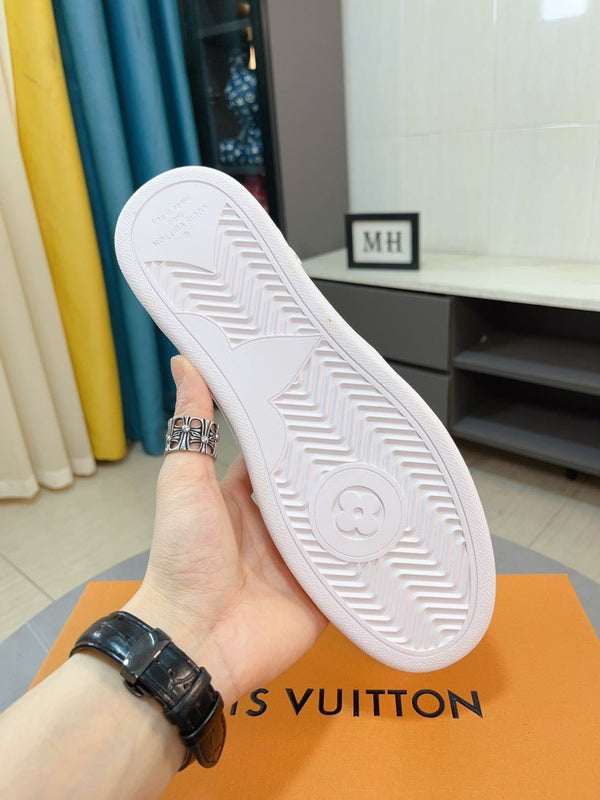 BEVERLY HILLS SNEAKERS IN LIGHT PINK FABRIC