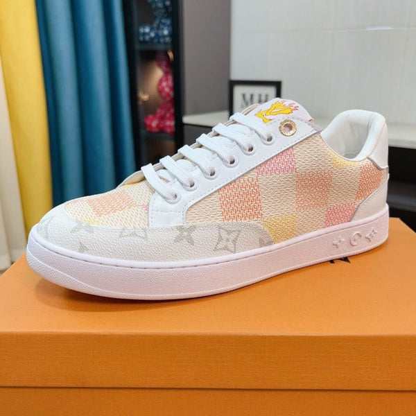 BEVERLY HILLS SNEAKERS IN LIGHT PINK FABRIC