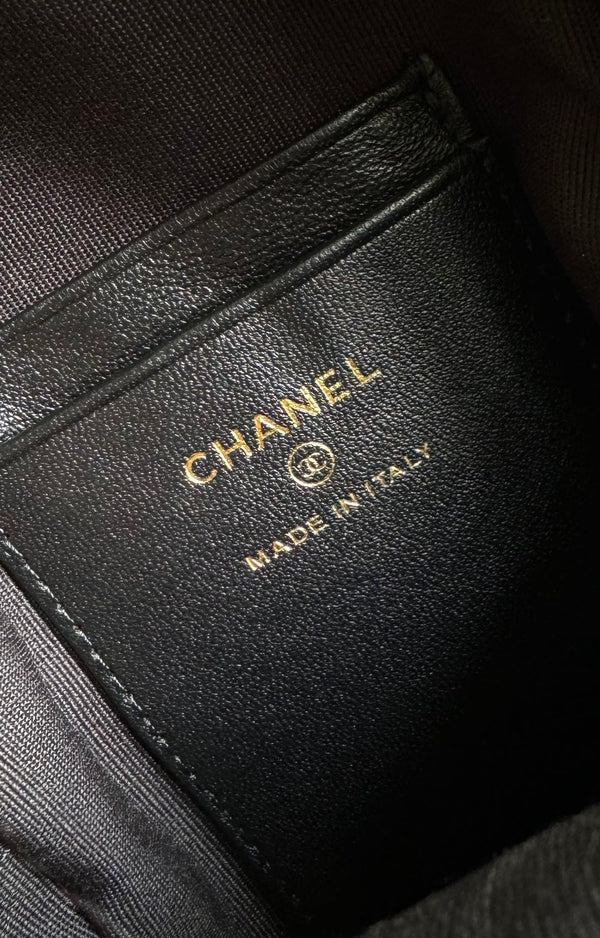 ZAINO CC 18CM NERO E MOLTI ALTRI COLORI TESSUTO STAMPATO FERRAMENTA ORO