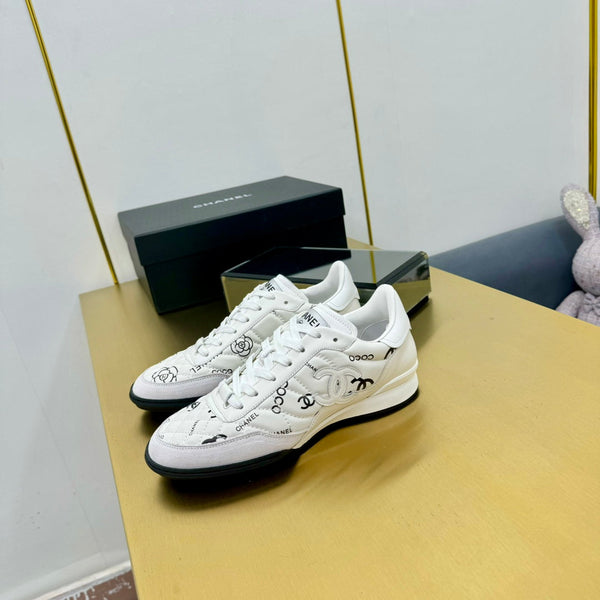 CC 25s Sneaker White Leather With Velvet 297809