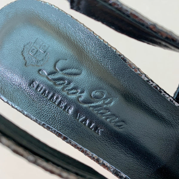 Rebecca Slingbacks 50 Black Brown Calfskin