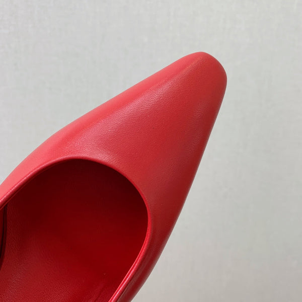 Rebecca Slingbacks 50 Red Calfskin