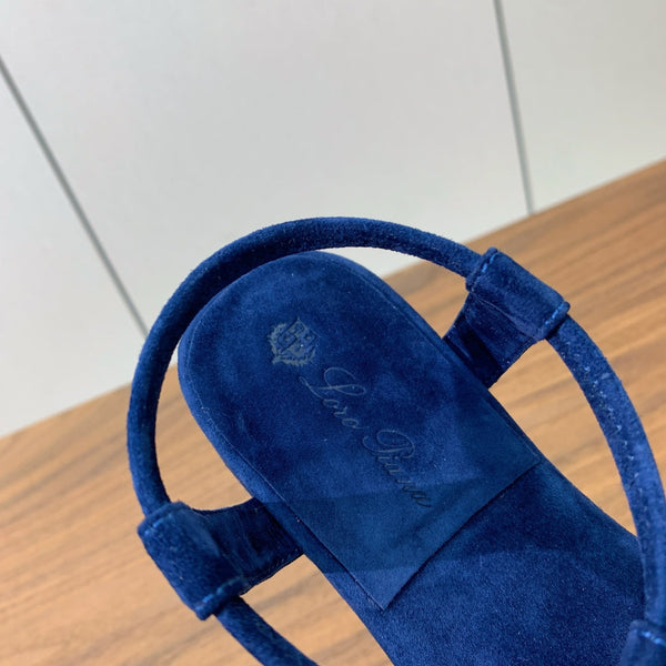 Mindil Sandal Blue Seude