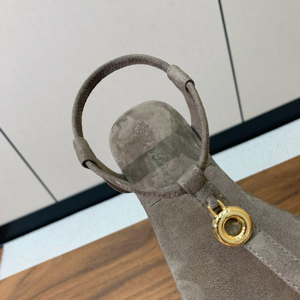 Mindil Sandal Brown Seude