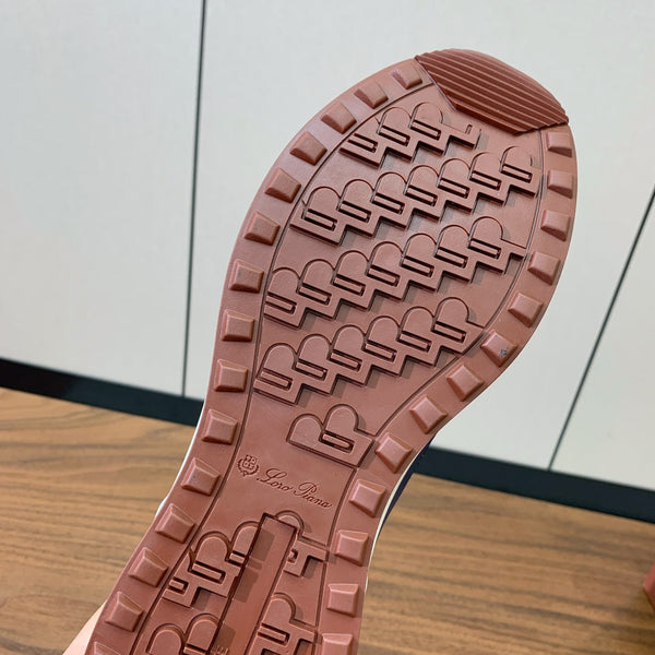 LP Week-End Walk Sneaker In Grey Black Mix Blue Mesh Fabric 984408