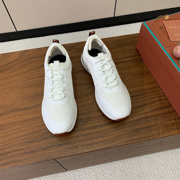 LP Week-End Walk Sneaker In White Mesh Fabric 984416