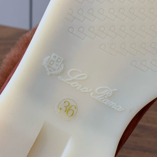 LP Open Walk Chukka Boot Rust Suede Lamb Fur