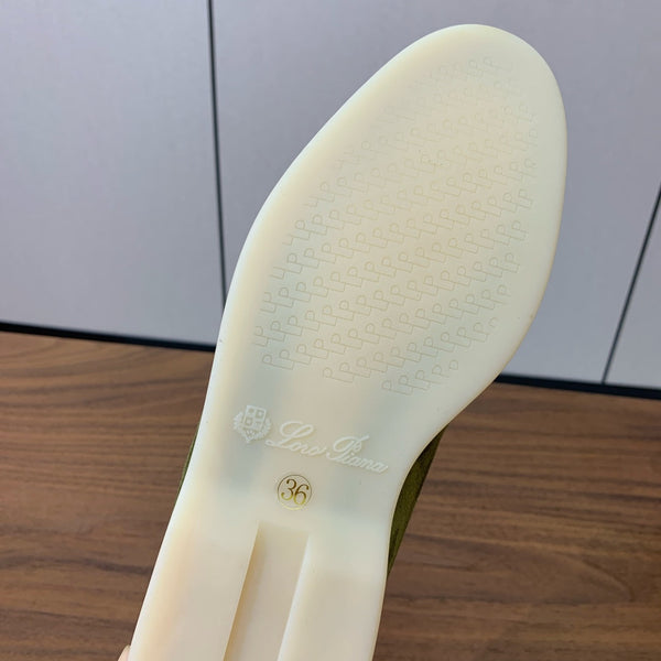 LP Open Walk Chukka Boot Green Suede Lamb Fur