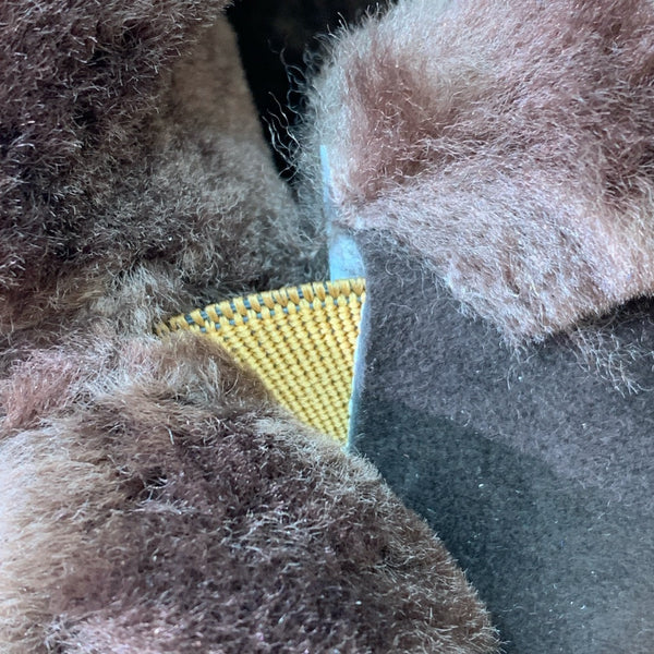 LP Open Walk Chukka Boot Chocolate Suede Lamb Fur