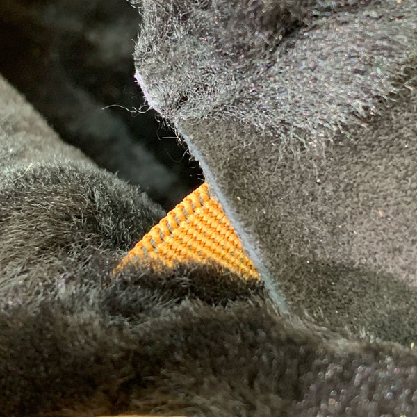 LP Open Walk Chukka Boot Black Suede Lamb Fur