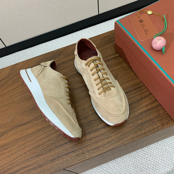 LP Week-End Walk Sneaker In Beige Suede 984399