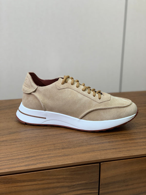 LP Week-End Walk Sneaker In Beige Suede 984399