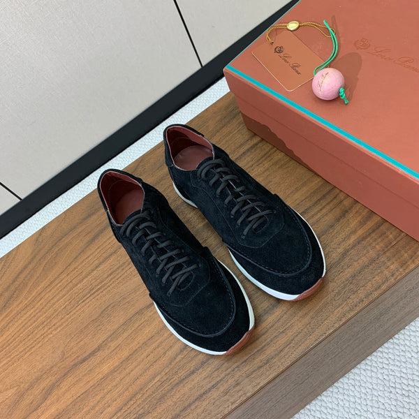 LP Week-End Walk Sneaker In Black Suede 984401