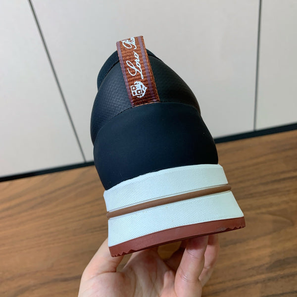 LP Week-End Walk Sneaker In Black Mesh Fabric  984417