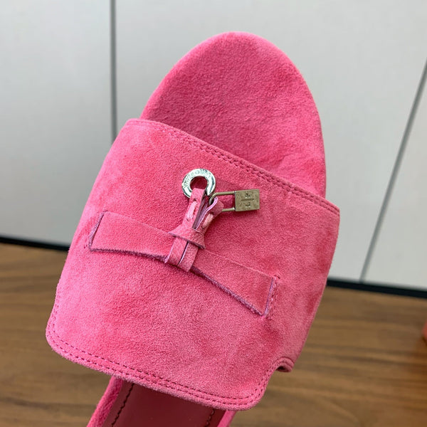 LP Summer Charms Sandal French Fuchsia Suede 220445
