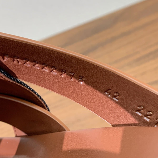 Sandalo HM Kazimir Denim Marrone Pelle di vitello 294001