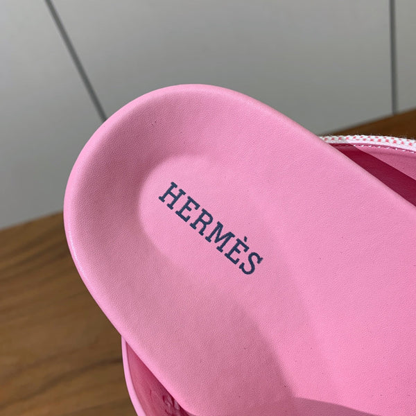 HM Kazimir Sandal Pink Farbic Calfskin 293983