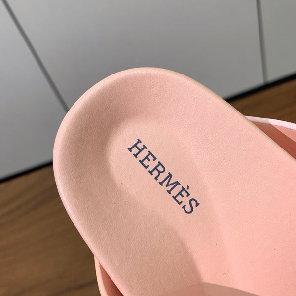 Sandalo HM Kazimir in pelle di vitello scamosciata rosa pallido 293991