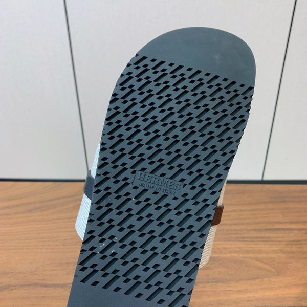 HM Jackson Sandal Grey Calfskin 294044