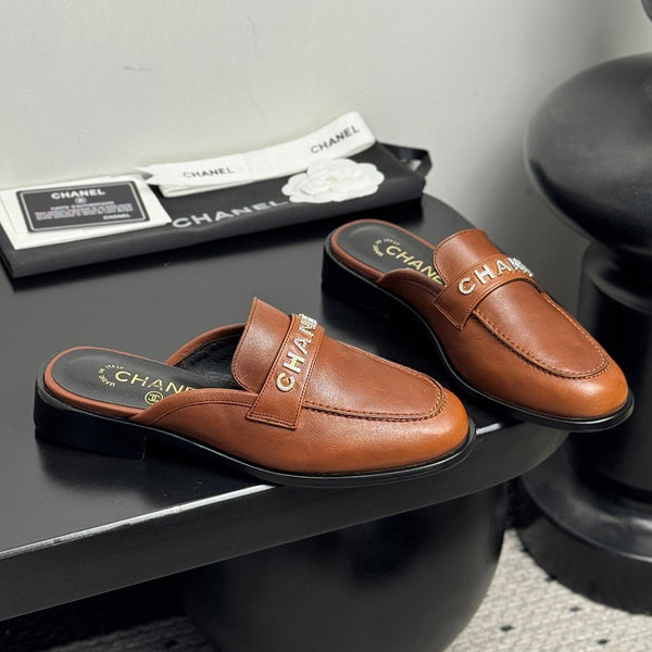 CC 25 Mules Brown Cowhide 329801