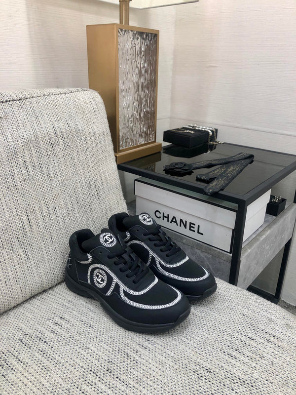 CC Sneaker Tessuto Nero