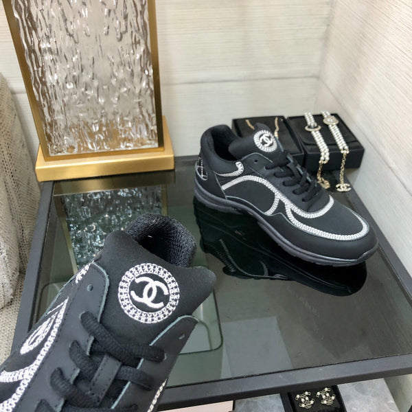 CC Sneaker Tessuto Nero