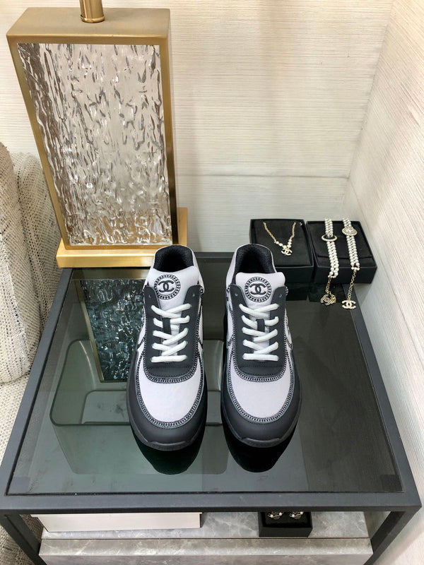 CC Sneaker Grey Black Fabric