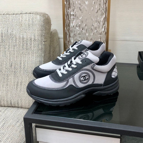 CC Sneaker Grey Black Fabric