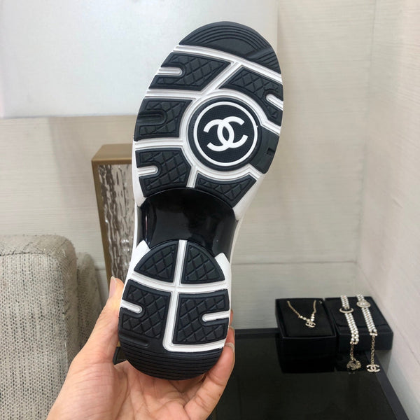 CC Sneaker Turquoise Mix White Fabric