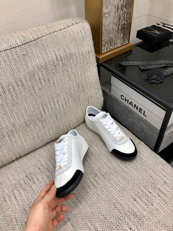 CC Sneake Black Mix White Grey Cowhide