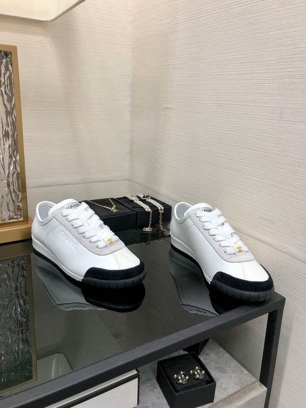 CC Sneake Black Mix White Grey Cowhide