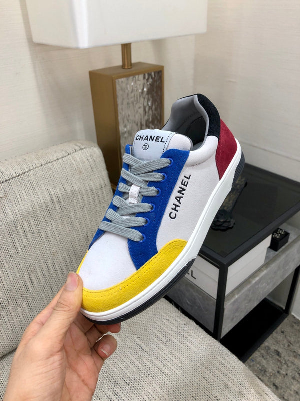 CC Sneaker Metis Casual Blue Yellow Mix Black Red Sude