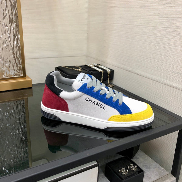CC Sneaker Metis Casual Blue Yellow Mix Black Red Sude