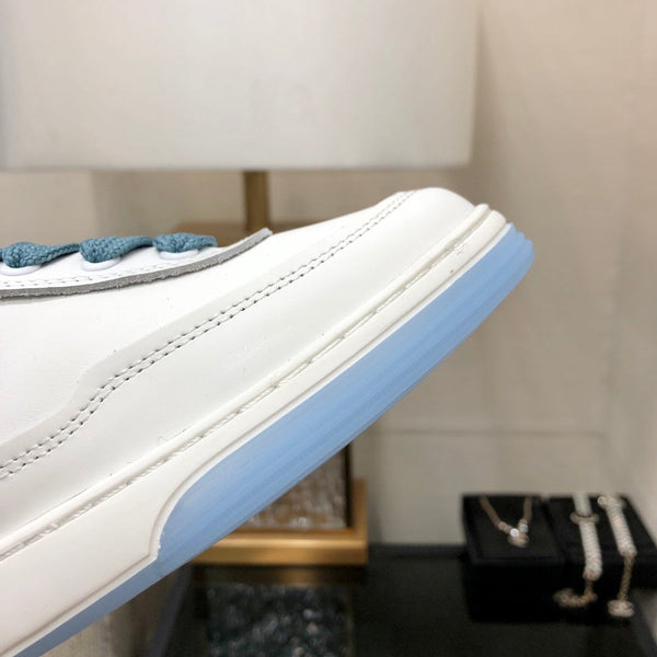 CC Sneaker Blue Mix White Cowhide